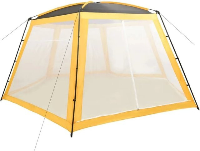 Furnicato Pool Pavillon Partyzelt Gelb B: 580 cm, T: 660 cm, H: 250 cm - Bild 1