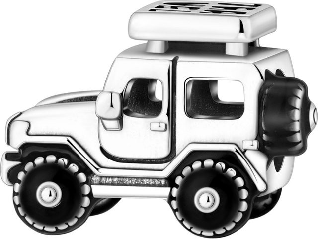 PANPOKI Anhänger Offroad-Fahrzeug-Modell, 925 Silber, Unisex - Bild 1