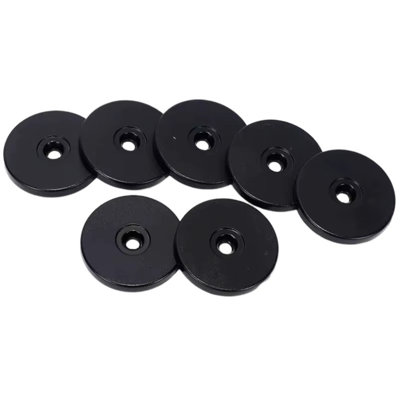 100 Stück LIHTNE RFID IC Tag Token Wasserdicht, 13,56 MHz NFC Checkpoint Token für Guard Tour Systeme, Schwarz, Durchmesser: 30 mm - Bild 2