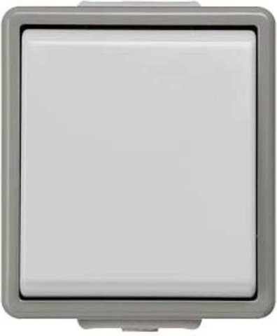 Siemens Delta Jalousie-Schalter Grau Aufputz IP44 aus Kunststoff - Bild 1