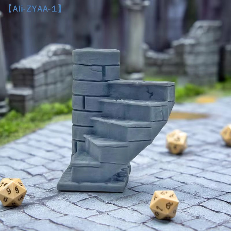 JETTING D&D Grabtreppe-Ornament, Miniatur-Modell, Fantasy, Grau - Bild 3