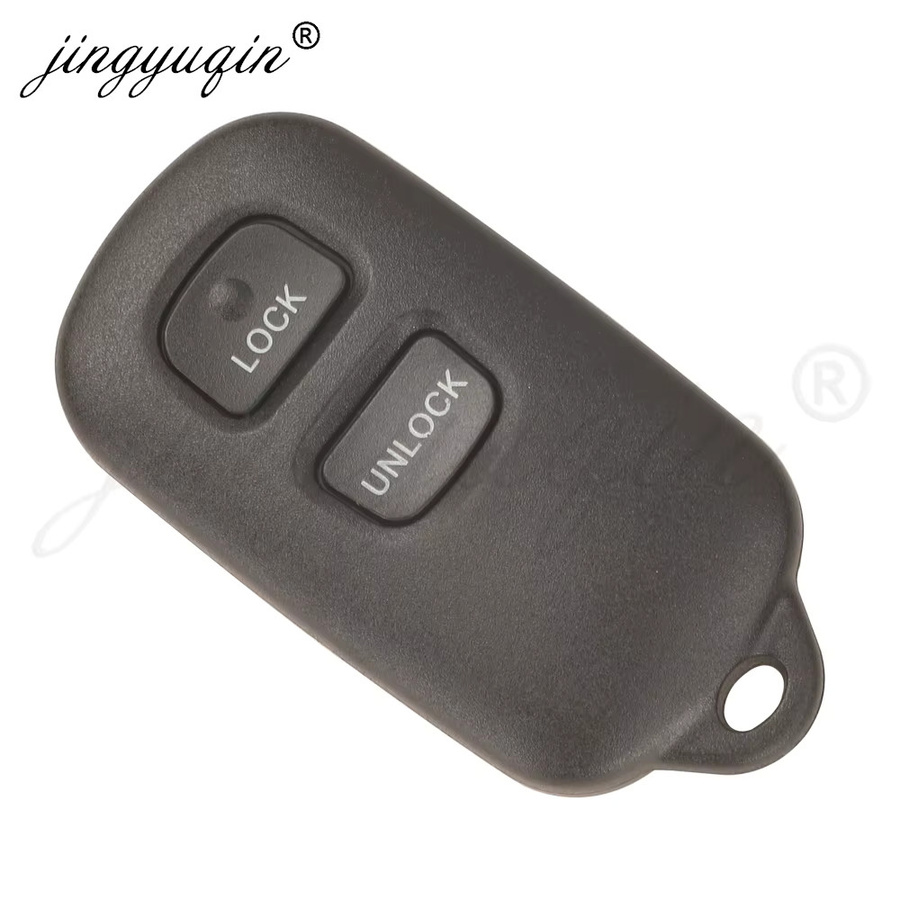 Jingyuqin Fernbedienung Auto Schlüsselanhänger für Toyota Tacoma 1995-2004 und Tundra 2003-2006, 303,8 MHz, Schwarz - Bild 3
