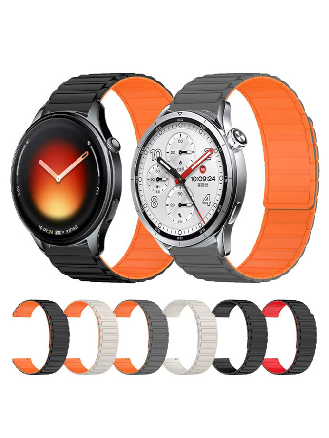 Xiaomi Uhrenarmband, Silikon, 22 mm, Schwarz, Unisex - Bild 7