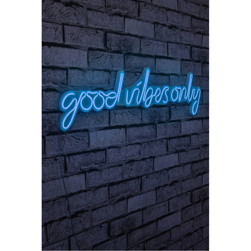 Opviq LED-Wandleuchte Blau aus PVC für Innen- und Außenbereich B/H/T: 76 x 19 x 2 cm - Bild 3