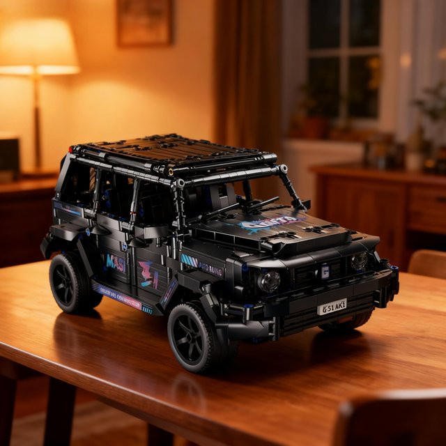 Technisches Superauto G-Klasse Geländewagen Bausteine, ab 14 Jahren - Bild 1
