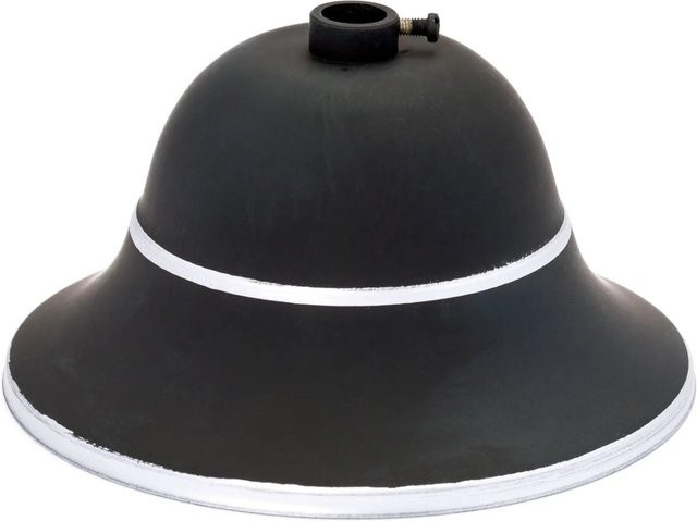 Orion Lightstyle Baldachin Flämisch in Messing, Schwarz und Silber, Durchmesser: 110 mm - Bild 1