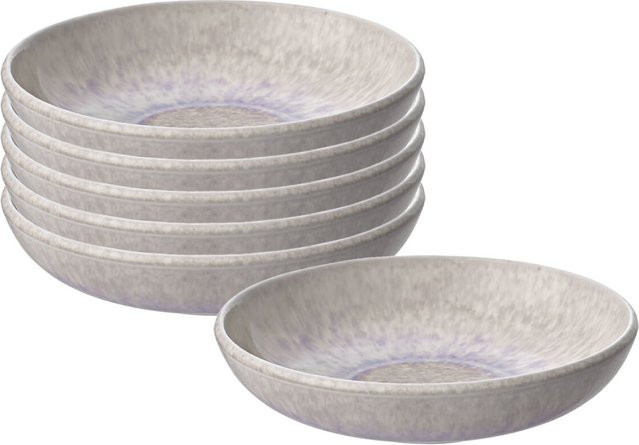 Villeroy & Boch like. Dipschälchen Perlemor Sand Beige Keramik 6er Set Durchmesser: 11,7 cm - Bild 1