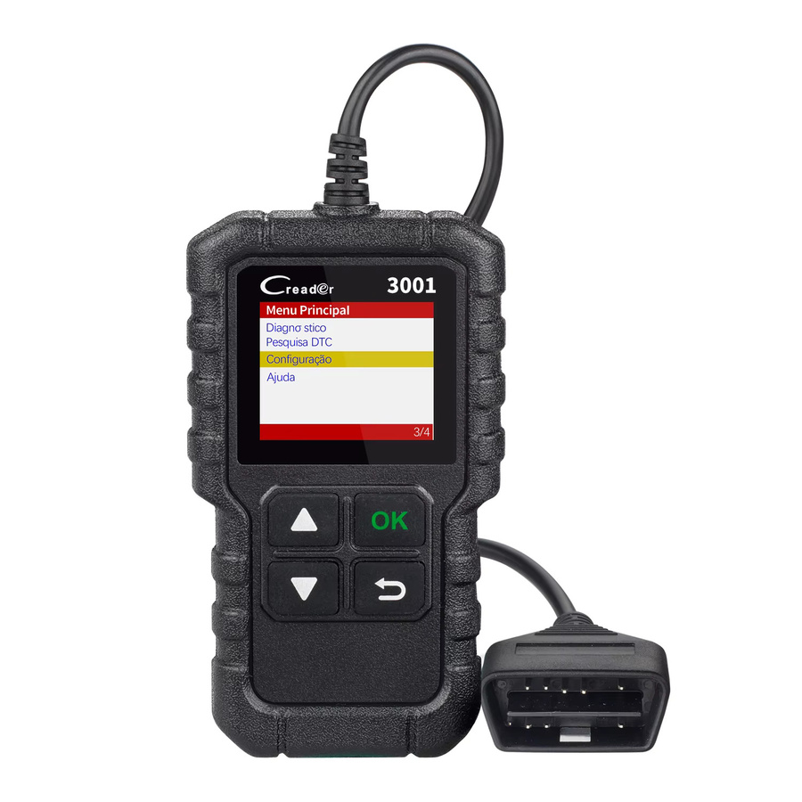 LAUNCH X431 CR3001 OBD2 Auto Diagnose Scanner in Schwarz mit Unterstützung für OBDII/EOBD und ELM327/KW850 - Bild 7
