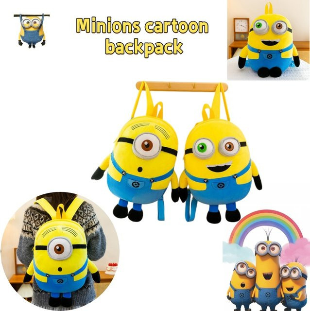 Minions Plüsch-Rucksack, Große Edition - Bild 1