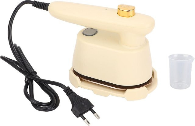 Tragbares Mini Handdampfbügeleisen von OutsideWorld in Beige für Trocken- und Nassbetrieb mit faltbarer Funktion - Bild 1