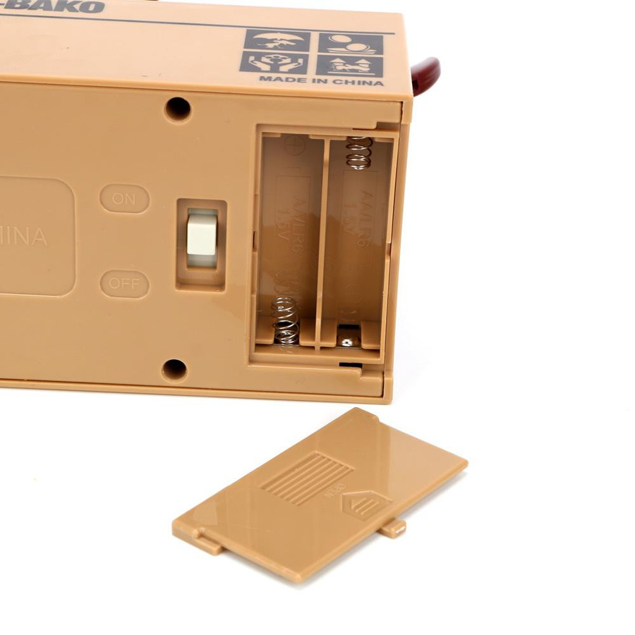 Elektronische Sparschwein Spardose in Roboterhund-Optik von HOME LOVER, braun/weiß - Bild 2