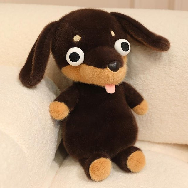 Yiran toy Dackel Hund Plüschtier, 40cm, ab 14 Jahre - Bild 1