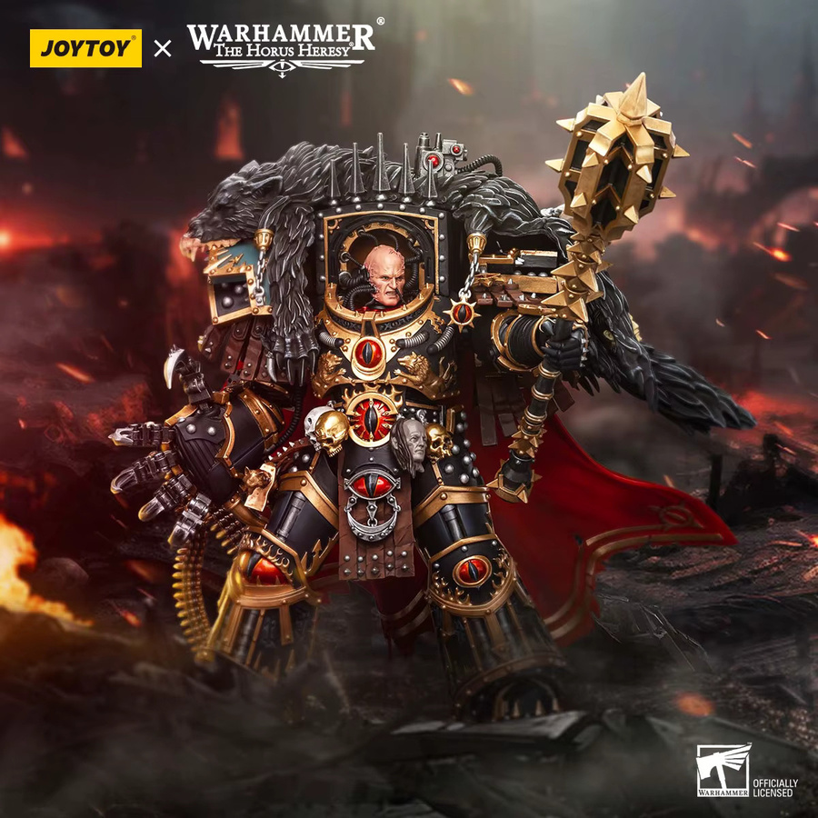 JOYTOY Warhammer 40K Primarch der Sanguinius Horus Jonson Jaghatai Khan Guilliman Rogal Dorn Magnus Leman Russ Perturabo, Einzelfigur, 1/18 - Bild 2