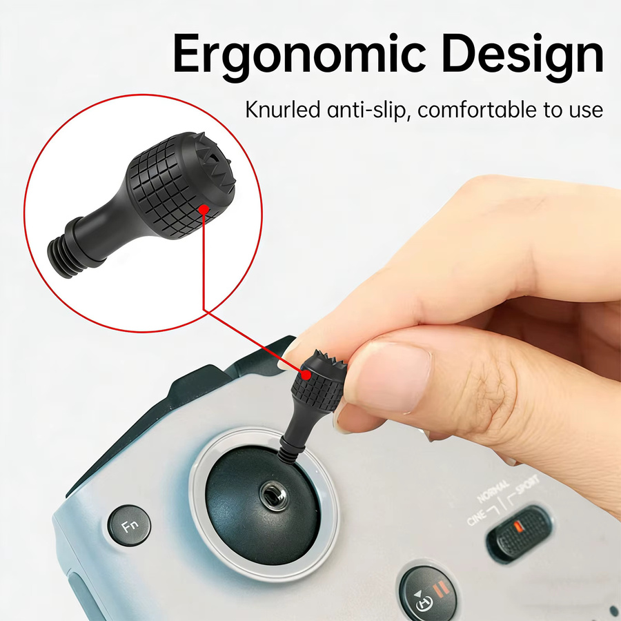 DJI Ersatz-Joystick für RC-N1, RC-N2, RC-N3, RC, RC 2 und RC Pro, rutschfestes Präzisionssteuerungs-Upgrade in Pilzform/konkav - Bild 3
