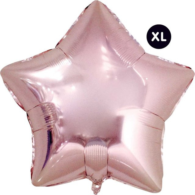 Rico Design Folienballon Stern in Rosa, 86 cm - Bild 1
