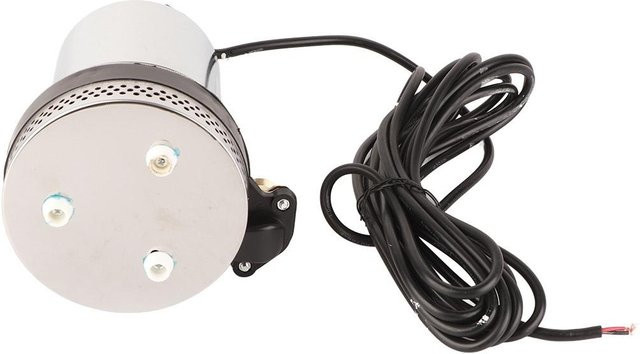 Koogeelife 24V DC Tauchpumpe aus Edelstahl in Weiß, 220W, 3800 U/min, maximale Förderhöhe 11m, 0,1 MPa Ausgangsdruck - Bild 1