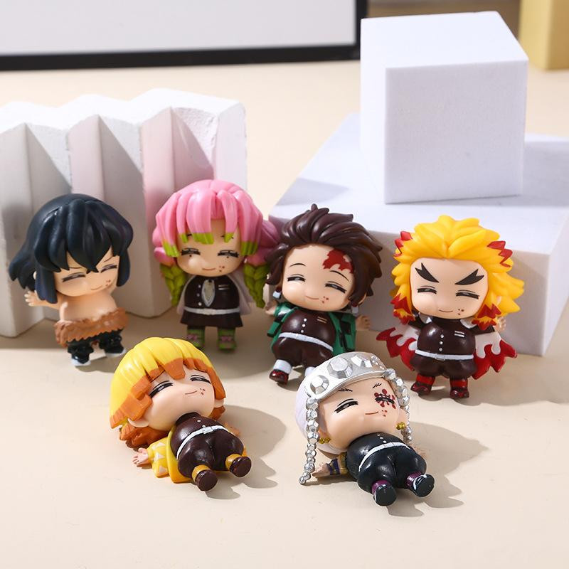 Yiran toy 1 Dämonentöter Anime Modell Puppen 6-teiliges Set - Bild 2