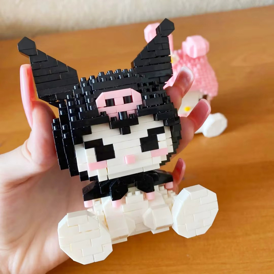 Sanrio Diamant Bausteine Puppe, Bunt / Mehrfarbig - Bild 2