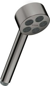 Hansgrohe Axor One EcoSmart Handbrause in Schwarz, Durchmesser: 7,5 cm, mit 1 Strahl und Anti-Kalk-Funktion - Bild 1