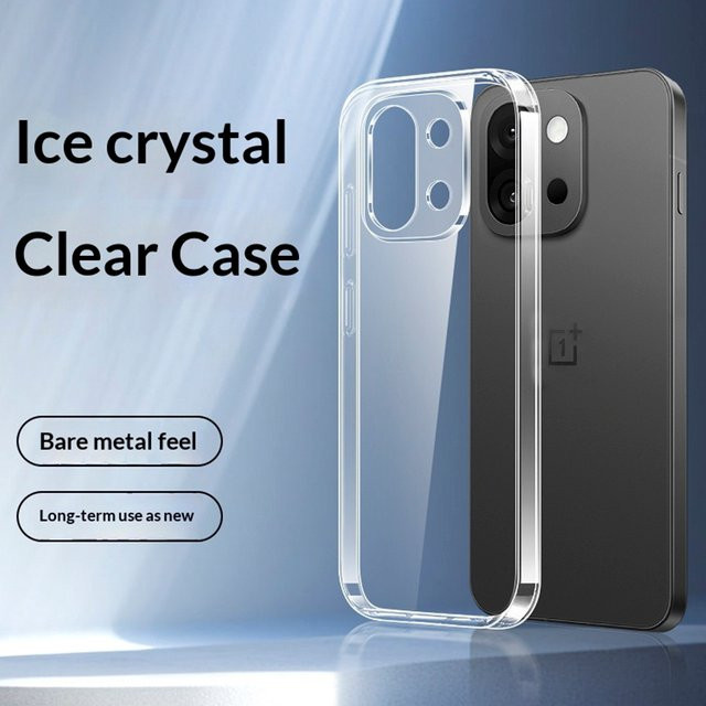 Stoßfeste und flexible TPU Handyhülle für OnePlus 15 5G CPH2747 in Transparent - Bild 1