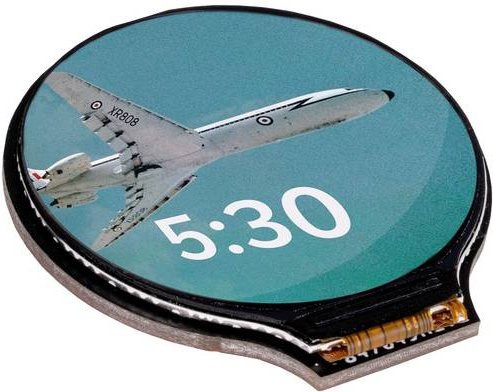 Joy-it SBC-LCD1.28R Display-Modul mit 1.28 Zoll (3.3 cm), 240 x 240 Pixel, Multicolor und SPI-Schnittstelle - Bild 1