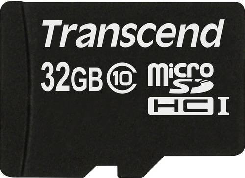 Transcend Premium microSDHC Speicherkarte Industrial Class 10, 32 GB, Schwarz - Bild 1