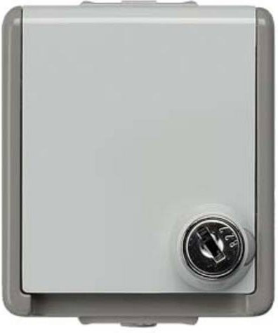 Siemens Delta Steckdose Grau IP44 Aufputz Montage - Bild 1