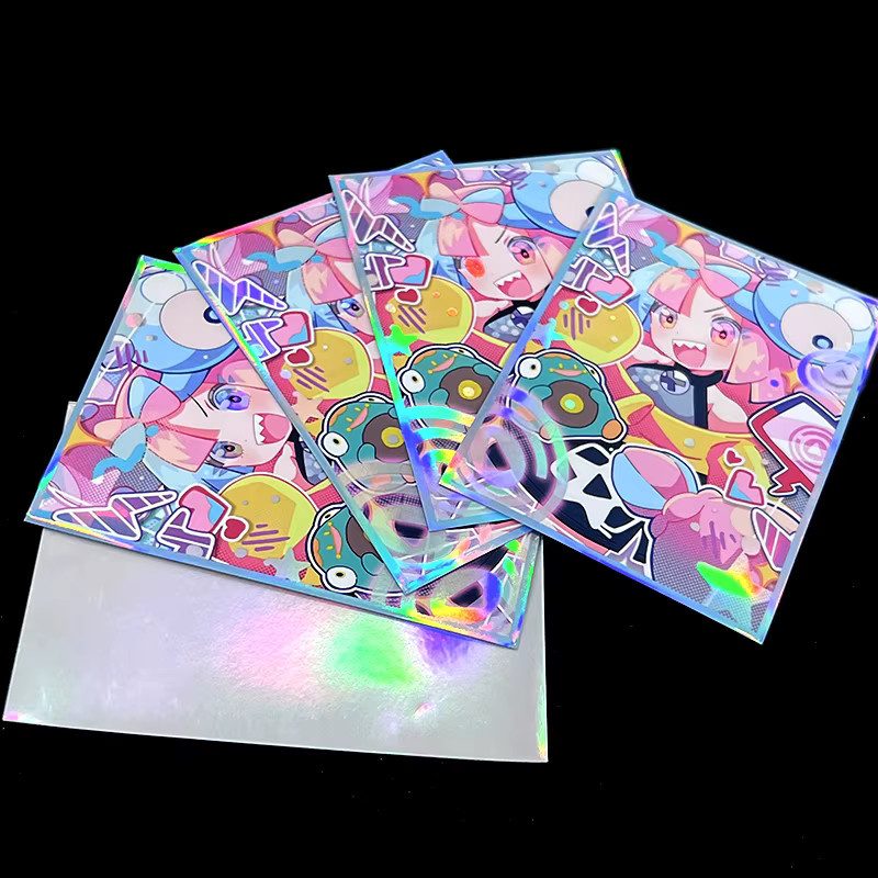 Pokemon Anime Girl Kartenhüllen Laser Shine Pink 60er Set - Bild 6