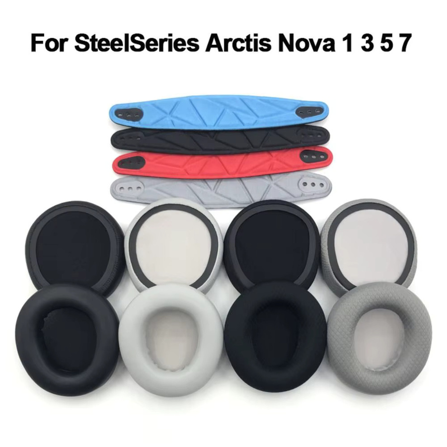 SteelSeries Ersatz-Ohrpolster aus Schaumstoff in Schwarz für Arctis Nova 1 3 5 7 Gaming Headset - Bild 3