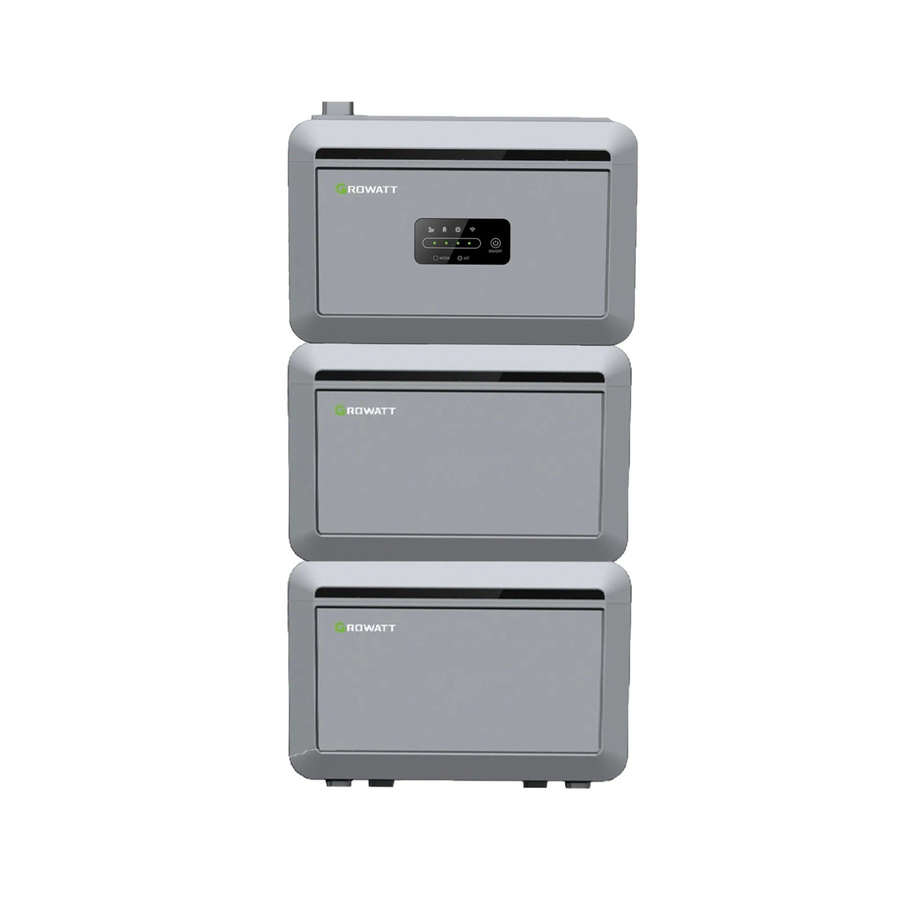 Growatt Nexa 2000 All In One Speicher in Grau mit 2048Wh Kapazität für Balkonkraftwerke inklusive 2 Erweiterungsakkus und IP66 Schutz - Bild 2