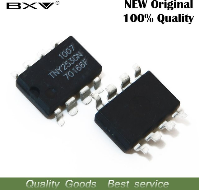 10 Stück TNY253GN SMD-Baustein SOP-8 in Schwarz von BXV - Bild 1