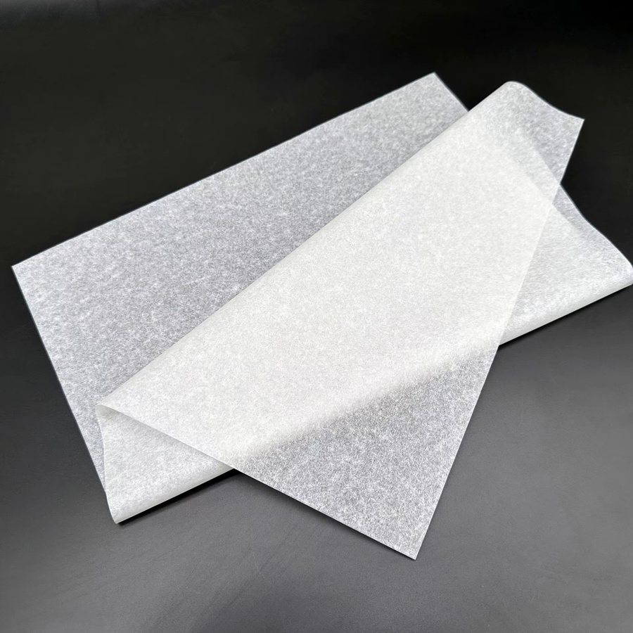 30 Stück weißes Seidenpapier für Geschenke, B/H: 50 x 35 cm - Bild 2