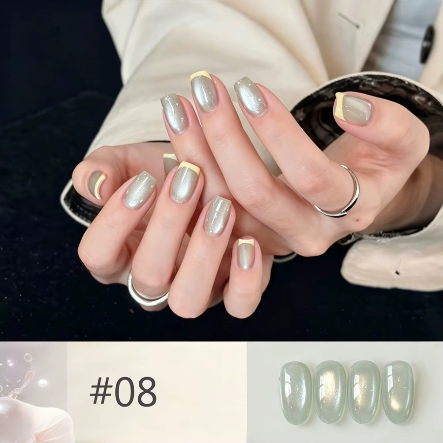 MIANEL Cat Eye Gel Nagellack, 10 ml, Transparent, Glänzend - Bild 5