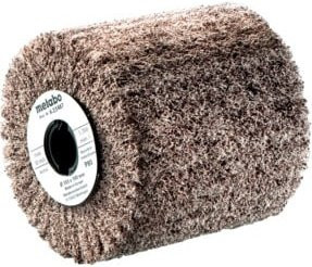 Metabo Vlies-Schleifrad für Winkelschleifer, Körnung P 60, Farbe Braun, Durchmesser: 105 mm, Breite: 100 mm - Bild 1