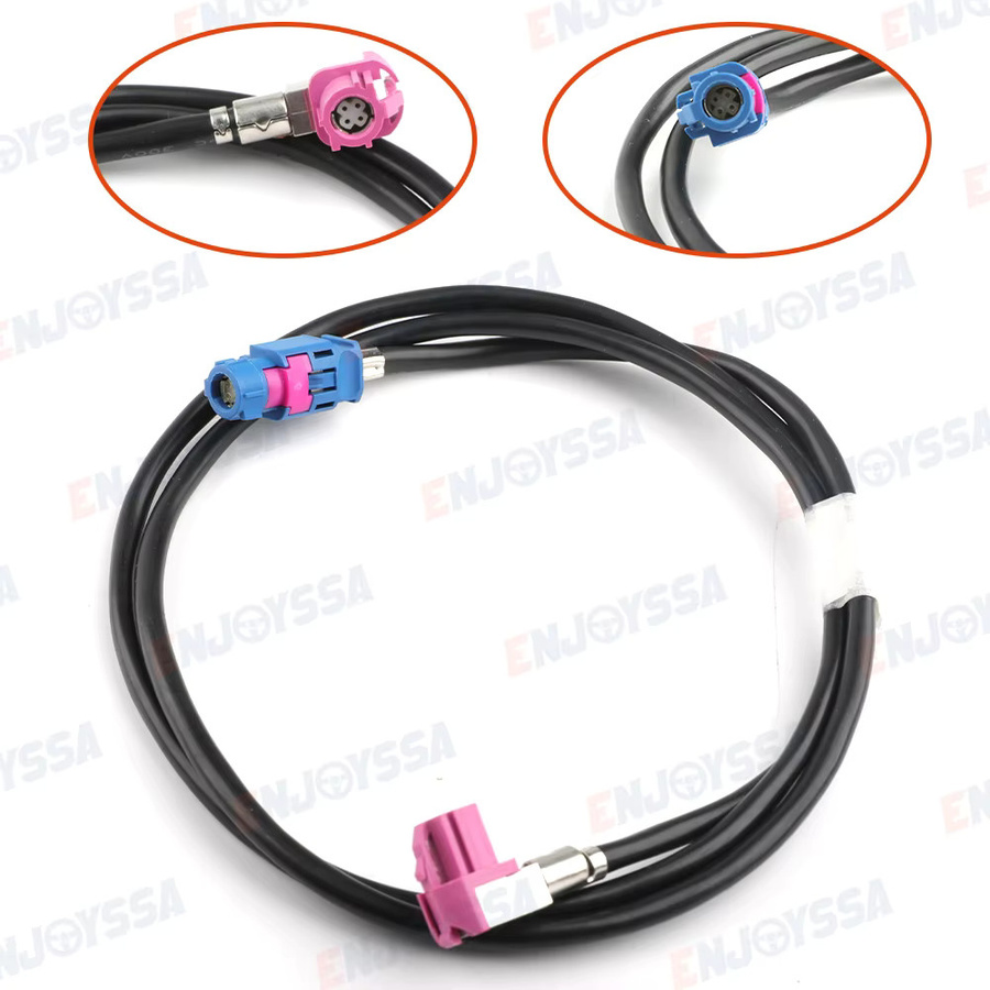 enjoyssa Radio Adapter Kabelbaum für Volkswagen MQB MIB STD2 ZR NAV, Schwarz - Bild 3