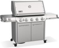 Weber Summit FS38 S Gasgrill aus Edelstahl in Silber mit Rotisserie und Wagen - Bild 1