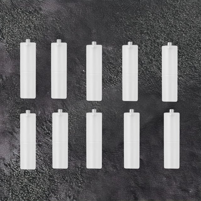 Kebidumei AAA zu AA Batterie-Adapter Set aus Kunststoff für 10 oder 5 Stück - Bild 1