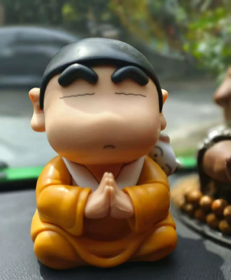 Keeppley Crayon Shin Chan Cos Buddha, Action Figure, Einzelfigur - Bild 5