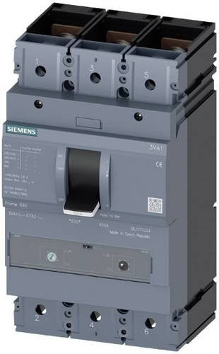 Siemens 3VA1450-6EF32-0AA0 Leistungsschalter in Grau mit einem Einstellbereich von 350 - 500A und einer Schaltspannung von max. 690 V/AC oder 500 V/DC - Bild 1