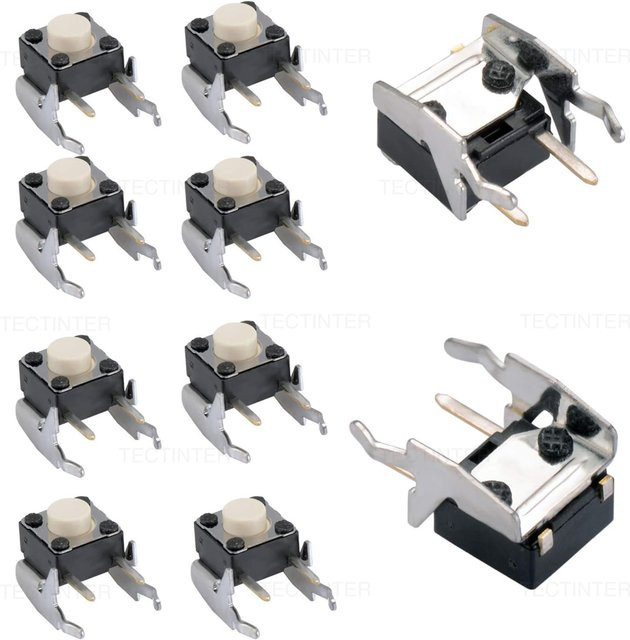 TECTINTER Ersatz RB LB Bumper Button Tactile Switch für Xbox Series X/S und Xbox One S/X Elite Controller in Weiß - Bild 1