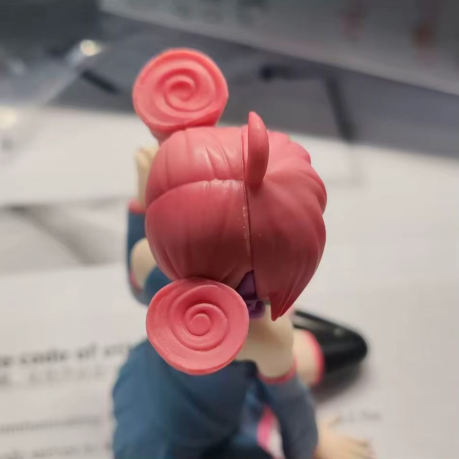 Bandai Anime Kasane Teto Actionfigur, Rosa Haare, Einzelfigur - Bild 5