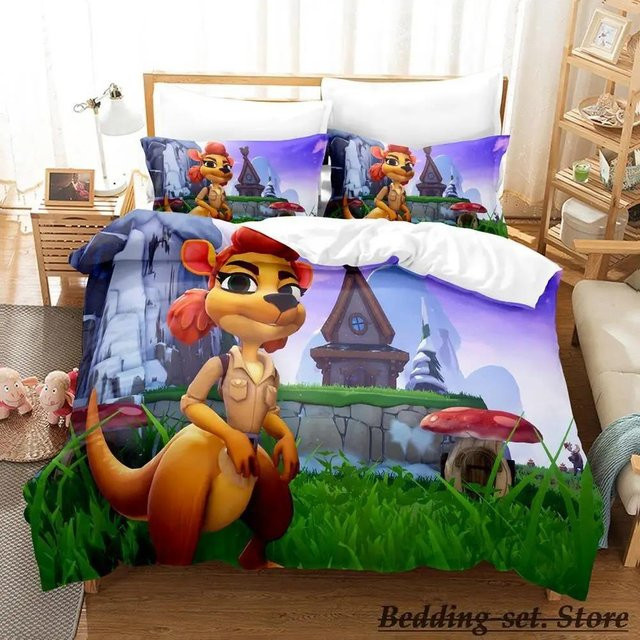 Spyro Reignited Trilogy Bettwäsche Kollektion US King Größe 264 x 228 cm - Bild 1