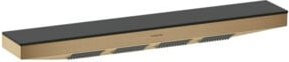 Hansgrohe Rainfinity Schulterbrause mit Duschablage in Brushed Bronze, B: 50,2 cm x B: 8 cm