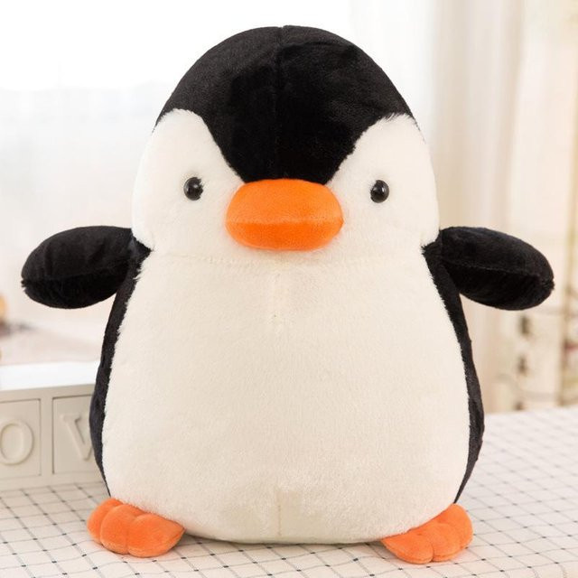Joyful toys Pinguinpuppe Plüschtier, 18cm, Schwarz, Weiß - Bild 1