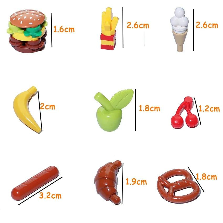 Yiran toy Bausteine Lebensmittel MOC Zubehör Spielzeug - Bild 2