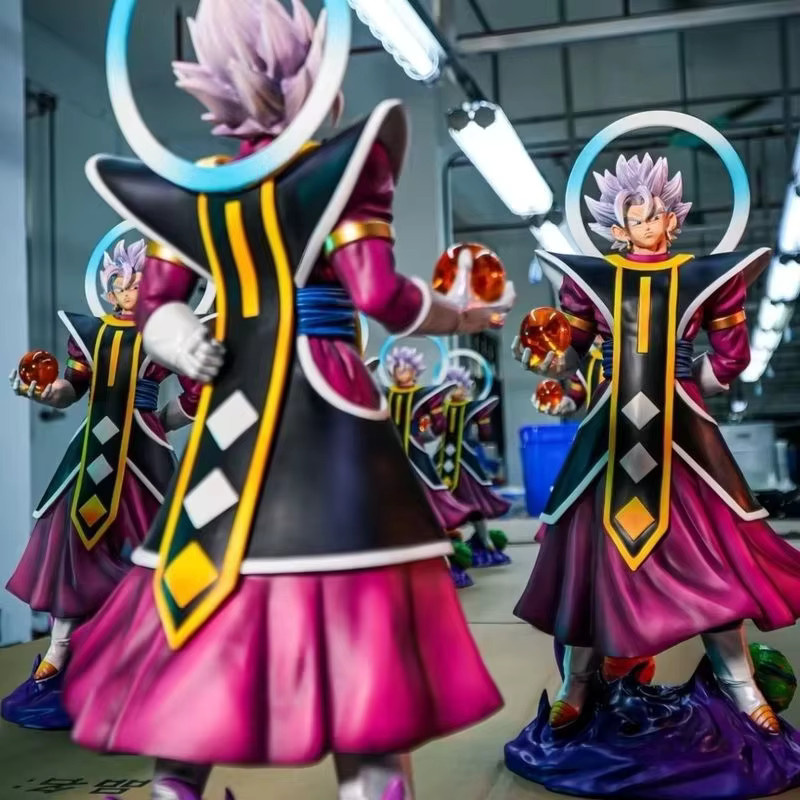 Bandai Dragon Ball Z Gt Super Saiyajin 4 Goku und Vegeta Fusion Statue, Anime-Figur - Bild 2