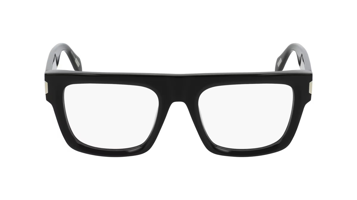 Just Cavalli VJC120 Korrektionsbrille, Vollrand, Quadratisch, Kunststoff, Schwarz, Unisex - Bild 1