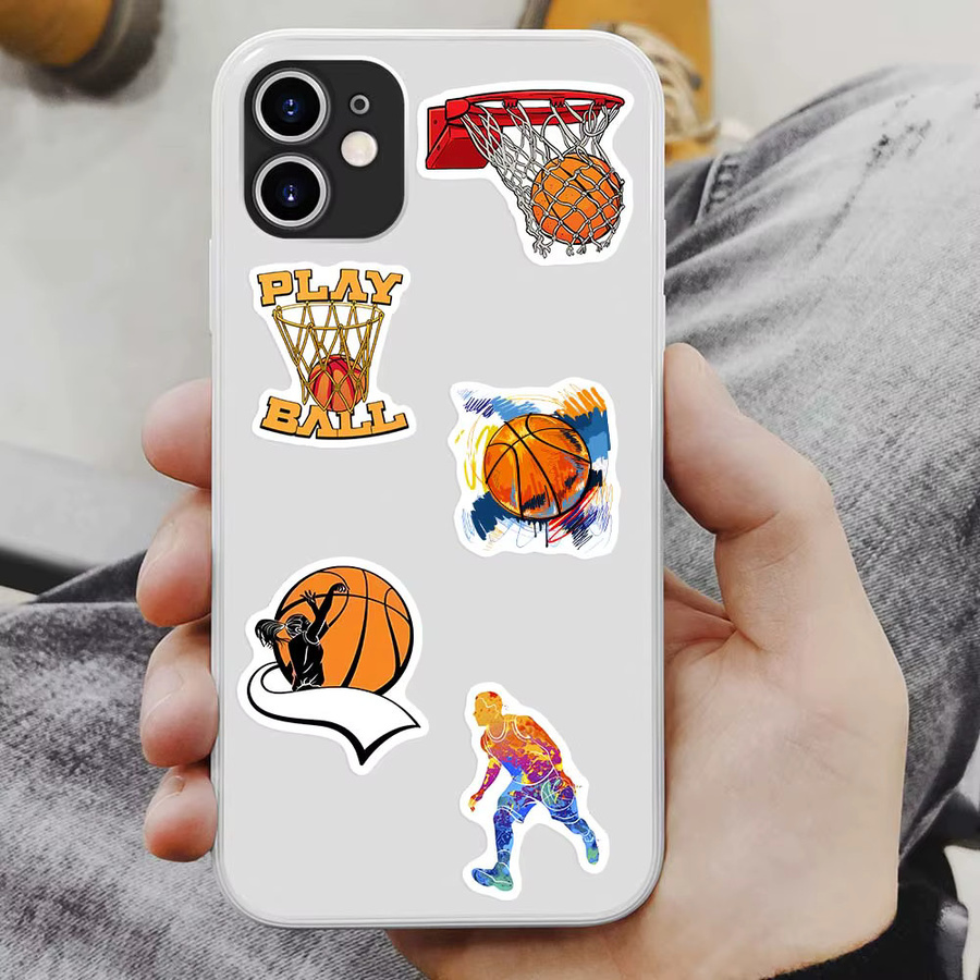 Wasserdichte Basketball Graffiti Aufkleber in Multicolor für Laptop, Telefon und Flaschen - Bild 4
