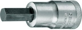 Gedore Schraubendrehereinsatz Bit Innensechskant SW 14 mm, 1/2'' 12,5 mm, Farbe Silber - Bild 1