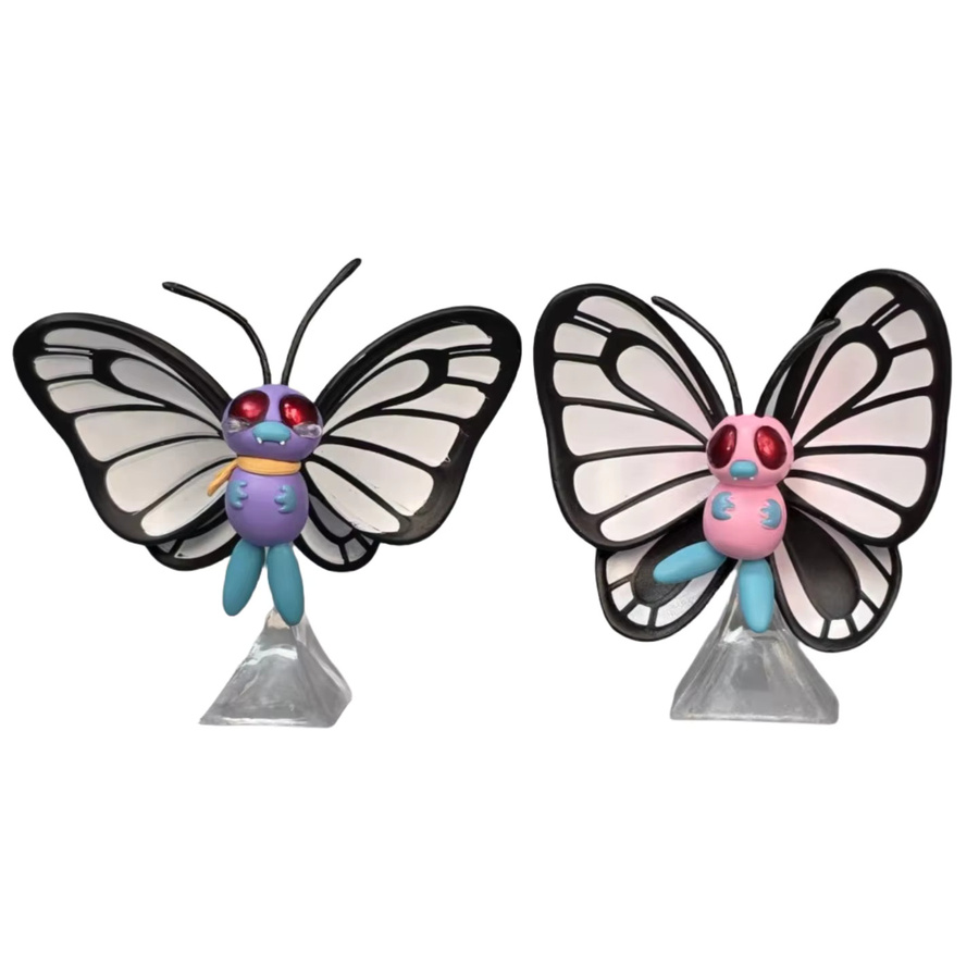 Bandai Pokémon Pikachu Schmetterling Modell, 2-teiliges Set, 9cm - Bild 4